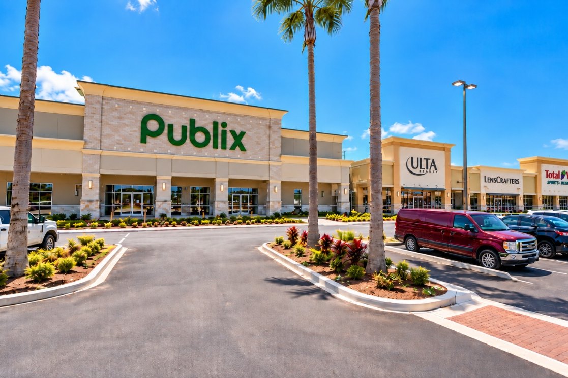 Bal Harbour Square, the new Publix and shops