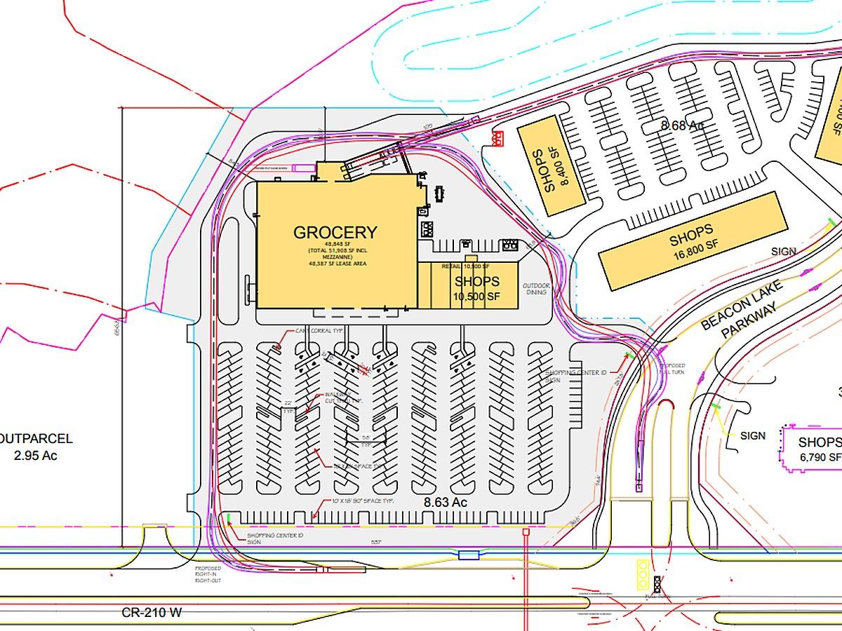 Beach Walk site plan